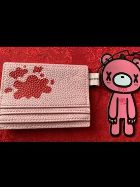 CAKEWORTHY GLOOMY BEAR CARD HOLDER WALLET new w/tags